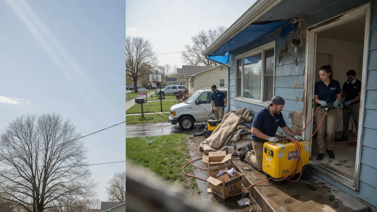 Basement Flood Cleanup in Neenah, WI near me